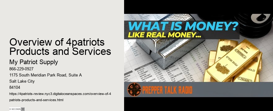 Overview of 4patriots Products and Services