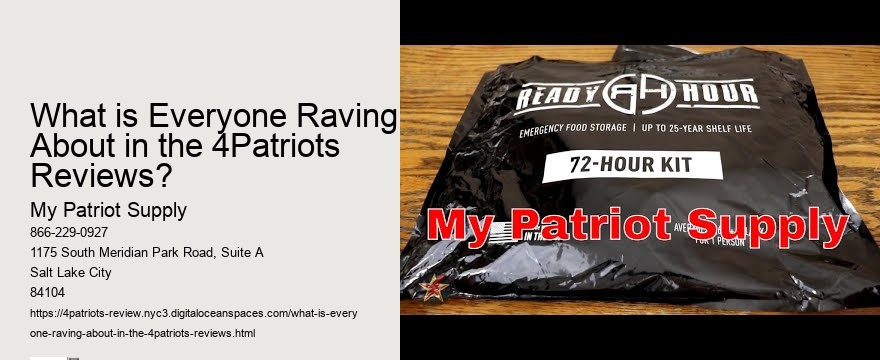 What is Everyone Raving About in the 4Patriots Reviews?